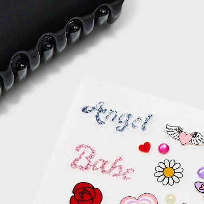 DIY Claw Hair Clip Stickers Kit - Wild Fable™ 4 DIY Claw Hair Clip Stickers Kit - Wild Fable™ - Image 2