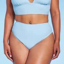 Women's High Leg Cheeky High Waist Bikini Bottom - Wild Fable™ Light Blue 12 Women's High Leg Cheeky High Waist Bikini Bottom - Wild Fable™ Light Blue -Wild Fable Shop GUEST 0724145e 1bbf 438e 84bd 8671b558a8e1