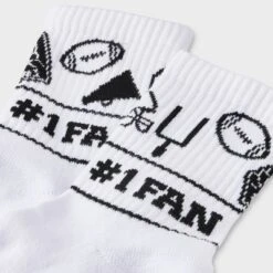 Women's Game Day "#1 Fan" Ribbed Cushioned Mid Crew Socks - Wild Fable™ White/Black 4-10 6 Women's Game Day "#1 Fan" Ribbed Cushioned Mid Crew Socks - Wild Fable™ White/Black 4-10 -Wild Fable Shop GUEST 0861577a 8f6d 4f69 95a4 355353f50516
