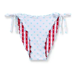 Women's Heart Print Reversible Ruffle Edge Low Rise High-Leg Cheeky Side-Tie Bikini Bottom - Wild Fable™ Red/White/Blue 16 Women's Heart Print Reversible Ruffle Edge Low Rise High-Leg Cheeky Side-Tie Bikini Bottom - Wild Fable™ Red/White/Blue -Wild Fable Shop GUEST 0ba7e86c 3103 4365 84a1 f27e425aa87b
