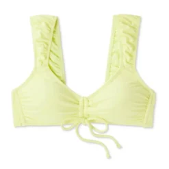 Women's Tie-Front Cap Sleeve Bralette Bikini Top - Wild Fable™ Light Yellow 15 Women's Tie-Front Cap Sleeve Bralette Bikini Top - Wild Fable™ Light Yellow -Wild Fable Shop GUEST 0f5b4534 d661 4b3f acaf 387f0110f725