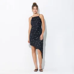 Women's Asymmetrical Hem Mini Dress - Wild Fable™ Black Bow -Wild Fable Shop GUEST 1075c9c2 f75a 4e5d aee6 947ae9d12171