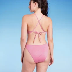 Women's Cut Out One Piece Swimsuit - Wild Fable™ Pink Lurex 10 Women's Cut Out One Piece Swimsuit - Wild Fable™ Pink Lurex -Wild Fable Shop GUEST 123d307b 67b5 41e0 8263 54e8a30ca660