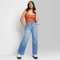Women's Super-High Rise Wide Leg Baggy Jeans - Wild Fable™ Blue Wash 8 Women's Super-High Rise Wide Leg Baggy Jeans - Wild Fable™ Blue Wash -Wild Fable Shop GUEST 180577b0 5ac7 40b1 ba77 9feb5ecc06d5