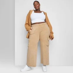 Women's High-Rise Wide Leg Fleece Cargo Pants - Wild Fable™ 9 Women's High-Rise Wide Leg Fleece Cargo Pants - Wild Fable™ -Wild Fable Shop GUEST 1893da8d 6f01 4945 9d0d 9308c18f7e16