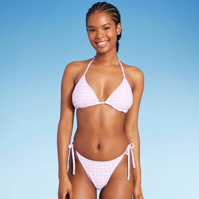 Women's Reversible Side-Tie Extra High Leg Extra Cheeky Bikini Bottom - Wild Fable™ 5 Women's Reversible Side-Tie Extra High Leg Extra Cheeky Bikini Bottom - Wild Fable™ - Image 3