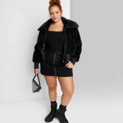 Women's Faux Fur Bomber Jacket - Wild Fable™ 8 Women's Faux Fur Bomber Jacket - Wild Fable™ -Wild Fable Shop GUEST 19f96e76 acb7 4677 9528 a8cedc42762d