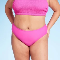 Women's Mid-Rise Full Coverage Bikini Bottom - Wild Fable™ Pink 7 Women's Mid-Rise Full Coverage Bikini Bottom - Wild Fable™ Pink -Wild Fable Shop GUEST 1b90dd56 0861 4383 975b b1451a2e5d69