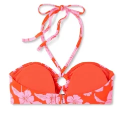 Women's Ring Front Halter Bandeau Bikini Top - Wild Fable™ Orange/Pink Tropical Print 19 Women's Ring Front Halter Bandeau Bikini Top - Wild Fable™ Orange/Pink Tropical Print -Wild Fable Shop GUEST 20f46358 c037 493d bc11 4b83f4e1d15b