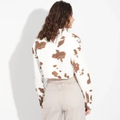 Women's Twill Utility Crop Shirt - Wild Fableā¢