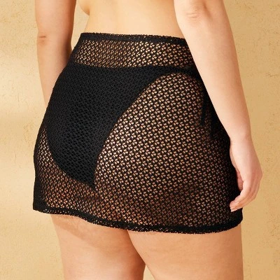 Women's Crochet Cover Up Sarong - Wild Fable™ 6 Women's Crochet Cover Up Sarong - Wild Fable™ - Image 4