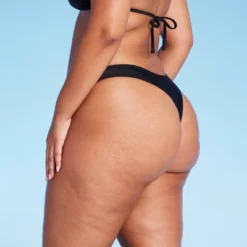 Women's Scoop Front Extra High Leg Thong Bikini Bottom - Wild Fable™ Black 10 Women's Scoop Front Extra High Leg Thong Bikini Bottom - Wild Fable™ Black -Wild Fable Shop GUEST 2366aa18 d171 4622 a3cd b814f337b15d