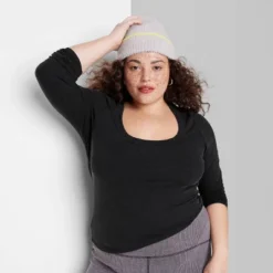 Women's Long Sleeve Scoop Neck T-Shirt - Wild Fable™ 10 Women's Long Sleeve Scoop Neck T-Shirt - Wild Fable™ -Wild Fable Shop GUEST 23753f85 51aa 4ad5 a7aa e2c02ad0f7cf