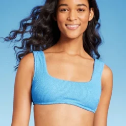 Women's Pucker Square Neck Wide Strap Bralette Bikini Top - Wild Fable™ 13 Women's Pucker Square Neck Wide Strap Bralette Bikini Top - Wild Fable™ -Wild Fable Shop GUEST 23a5c769 9c57 43ef ae2d d1bbe867a541