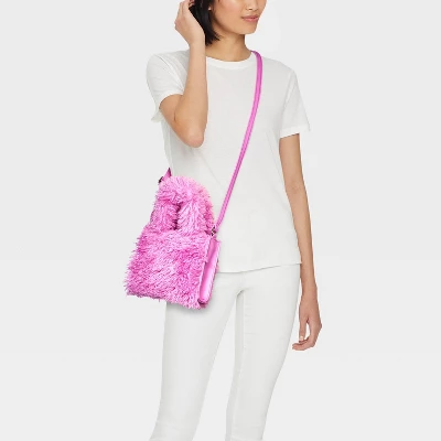 Fur Mini Value Tote Crossbody Bag - Wild Fable™ Pink 4 Fur Mini Value Tote Crossbody Bag - Wild Fable™ Pink - Image 2