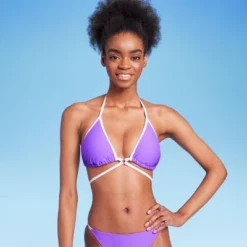 Women's Strappy Ring Front Triangle Bikini Top - Wild Fable™ Purple 15 Women's Strappy Ring Front Triangle Bikini Top - Wild Fable™ Purple -Wild Fable Shop GUEST 246aa763 798b 4356 ac37 c4f4cce486c6