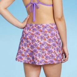 Women's Side-Slit Skirt Swimsuit Cover Up - Wild Fable™ Purple Floral Print 11 Women's Side-Slit Skirt Swimsuit Cover Up - Wild Fable™ Purple Floral Print -Wild Fable Shop GUEST 2755fdcf 45d8 48ec a240 08b72495caf2