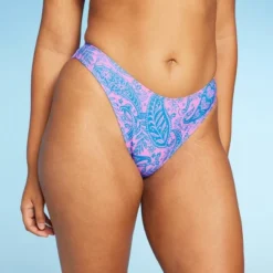 Women's Paisley Print Low-Rise Cheeky High Leg Bikini Bottom - Wild Fable™ Blue/Pink 9 Women's Paisley Print Low-Rise Cheeky High Leg Bikini Bottom - Wild Fable™ Blue/Pink -Wild Fable Shop GUEST 27df1c40 18c6 4e68 8a2d c5dc300353bc