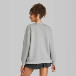 Women's Oversized Dream State Graphic Sweatshirt - Wild Fable™ Heather Gray 7 Women's Oversized Dream State Graphic Sweatshirt - Wild Fable™ Heather Gray -Wild Fable Shop GUEST 280ca791 584e 4afc be95 31c94df67cf9