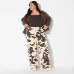 Women's High-Rise Straight Leg Pants - Wild Fable™ Brown Cow Print 9 Women's High-Rise Straight Leg Pants - Wild Fable™ Brown Cow Print -Wild Fable Shop GUEST 2c11b1db 2924 4f92 b43f 75889681d643