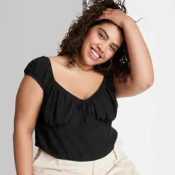 Women's Cap Sleeve Sweetheart Top - Wild Fable™ 16 Women's Cap Sleeve Sweetheart Top - Wild Fable™ -Wild Fable Shop GUEST 2d440f0b 89e6 4ad4 b001 115d9ac18521