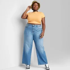 Women's Super-High Rise Wide Leg Baggy Jeans - Wild Fable™ Blue Wash 9 Women's Super-High Rise Wide Leg Baggy Jeans - Wild Fable™ Blue Wash -Wild Fable Shop GUEST 2ef050c9 2a87 40e7 82c9 96a0b832406c