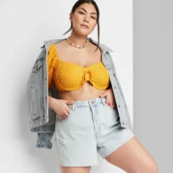 Women's High-Rise Cutoff Midi Jean Shorts - Wild Fable™ 12 Women's High-Rise Cutoff Midi Jean Shorts - Wild Fable™ -Wild Fable Shop GUEST 33fb0a23 af38 4681 a500 d0013bb8caa6