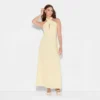 Women's Maxi A-Line Dress - Wild Fable™ Yellow 1 Women's Maxi A-Line Dress - Wild Fable™ Yellow -Wild Fable Shop GUEST 36c7b076 9fbf 4128 9728 a91e04ab3476