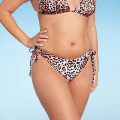 Women's Cut Out Strappy Side-Tie Extra High Leg Extra Cheeky Bikini Bottom - Wild Fable™ Multi Animal Print 11 Women's Cut Out Strappy Side-Tie Extra High Leg Extra Cheeky Bikini Bottom - Wild Fable™ Multi Animal Print -Wild Fable Shop GUEST 3cfdbde5 242f 4474 bd57 957556bafed7
