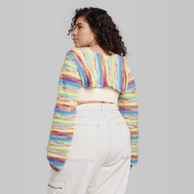 Women's Long Sleeve Party Shrug Sweater - Wild Fable™ 4 Women's Long Sleeve Party Shrug Sweater - Wild Fable™ - Image 2