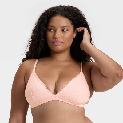 Women's Pointelle Triangle Bralette - Wild Fable™ 5 Women's Pointelle Triangle Bralette - Wild Fable™ - Image 3