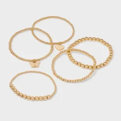 Butterfly And Heart Charm Stretch Bracelet Set 5pc - Wild Fable™ Gold 9 Butterfly And Heart Charm Stretch Bracelet Set 5pc - Wild Fable™ Gold -Wild Fable Shop GUEST 429aba19 2cd2 4e8f 9e16 7805be3ea0bc