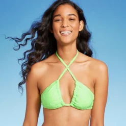 Women's Terry Textured U-Neck Multi-Way Bralette Bikini Top - Wild Fable™ Tropical Green 26 Women's Terry Textured U-Neck Multi-Way Bralette Bikini Top - Wild Fable™ Tropical Green -Wild Fable Shop GUEST 43e72e41 bd60 4579 beb9 609cb91ec678