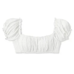 Women's Puff Sleeve Eyelette Bralette Bikini Top - Wild Fable™ White 14 Women's Puff Sleeve Eyelette Bralette Bikini Top - Wild Fable™ White -Wild Fable Shop GUEST 46d98b8d 1e4c 4bf8 9eff 12f1aae4ccd3