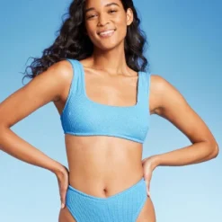 Women's Pucker Square Neck Wide Strap Bralette Bikini Top - Wild Fable™ 12 Women's Pucker Square Neck Wide Strap Bralette Bikini Top - Wild Fable™ -Wild Fable Shop GUEST 473eb668 675a 4275 82bd 0e127f7902f4