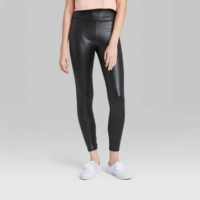 Women's High-Waisted Liquid Leggings - Wild Fable™ 3 Women's High-Waisted Liquid Leggings - Wild Fable™
