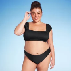 Women's Mid-Rise High Leg Extra Cheeky Bikini Bottom - Wild Fable™ Black 6 Women's Mid-Rise High Leg Extra Cheeky Bikini Bottom - Wild Fable™ Black -Wild Fable Shop GUEST 487fe59a a3b0 45c0 bedf 142a6313f0fa