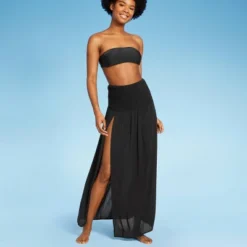 Women's Smocked High Slit Convertible Cover Up Dress - Wild Fable™ 14 Women's Smocked High Slit Convertible Cover Up Dress - Wild Fable™ -Wild Fable Shop GUEST 4a259241 5240 4eaa a845 7416b43b706a