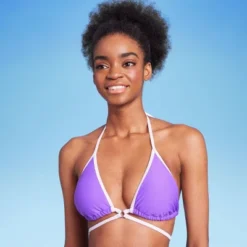 Women's Strappy Ring Front Triangle Bikini Top - Wild Fable™ Purple 10 Women's Strappy Ring Front Triangle Bikini Top - Wild Fable™ Purple -Wild Fable Shop GUEST 4b06bb84 9042 49a0 8122 848e58bf9b45
