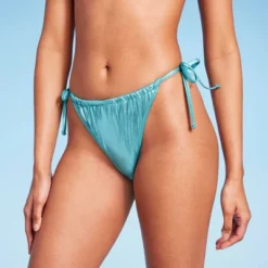 Women's Foil Strappy Extra High Leg Super Cheeky Bikini Bottom - Wild Fable™ Teal Blue 19 Women's Foil Strappy Extra High Leg Super Cheeky Bikini Bottom - Wild Fable™ Teal Blue -Wild Fable Shop GUEST 4b668b4e d9d7 44b6 b666 428ced852e4a