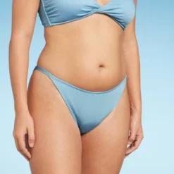 Women's Low-Rise Cheeky High Leg Bikini Bottom - Wild Fable™ Blue Lurex 9 Women's Low-Rise Cheeky High Leg Bikini Bottom - Wild Fable™ Blue Lurex -Wild Fable Shop GUEST 4ce2f7b0 be16 4e80 8b94 391e641fc5ef