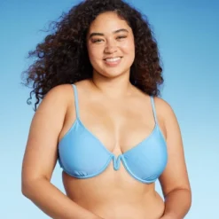 Women's V-Front Underwire Bikini Top - Wild Fable™ Bright Blue 11 Women's V-Front Underwire Bikini Top - Wild Fable™ Bright Blue -Wild Fable Shop GUEST 4f4518d4 0a24 4282 87b0 39cec2695837