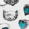 Heart Turquoise Ring Set 6pc - Wild Fable™ Silver 7 2 Heart Turquoise Ring Set 6pc - Wild Fable™ Silver 7 -Wild Fable Shop GUEST 50d45c9b 735b 4b24 ba29 509faaa49924