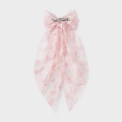 Floral Lace Bow Hair Barrette - Wild Fable™