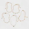 Embellished Heart Chain Choker Necklace Set 5pc - Wild Fable™ Gold 2 Embellished Heart Chain Choker Necklace Set 5pc - Wild Fable™ Gold -Wild Fable Shop GUEST 54a6c751 cd16 49ca ac76 c073a1860c71