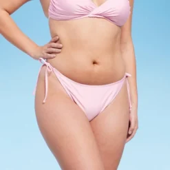 Women's Side-Tie Scoop Front High Leg Cheeky Bikini Bottom - Wild Fable™ Light Pink Lurex 15 Women's Side-Tie Scoop Front High Leg Cheeky Bikini Bottom - Wild Fable™ Light Pink Lurex -Wild Fable Shop GUEST 54a8fad3 ae86 493c b244 d45ce7fea0a8
