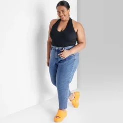 Women's Super-High Rise Curvy Tapered Jeans - Wild Fable™ Medium Wash 9 Women's Super-High Rise Curvy Tapered Jeans - Wild Fable™ Medium Wash -Wild Fable Shop GUEST 56b8321e c1d8 42e8 adde bf5929706334