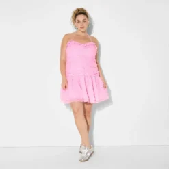 Women's Ruched Drop Waist Mini A-Line Dress - Wild Fable™ Pink 9 Women's Ruched Drop Waist Mini A-Line Dress - Wild Fable™ Pink -Wild Fable Shop GUEST 5963fb45 59a7 4ff6 9790 57db5ccb327c