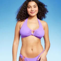 Women's Heart Detail Bralette Bikini Top - Wild Fable™ Purple 17 Women's Heart Detail Bralette Bikini Top - Wild Fable™ Purple -Wild Fable Shop GUEST 59dfe074 420f 4431 a123 9ca32f64b8e8