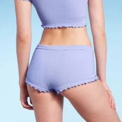 Women's Ruffle Detail Ribbed Cheeky Boyshorts Bikini Bottom - Wild Fable™ Purple 12 Women's Ruffle Detail Ribbed Cheeky Boyshorts Bikini Bottom - Wild Fable™ Purple -Wild Fable Shop GUEST 65496899 aa53 4be7 9bd3 4f25fc26c4b9
